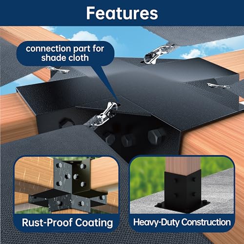 for Connecting The Extended Pavilion Wood Beams of The Gazebo and Wood Stand Sheds