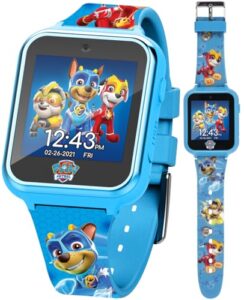 Accutime Paw Patrol Smart Watch with Camera for Kids and Toddlers - Interactive Smartwatch for Boys & Girls Featuring Games