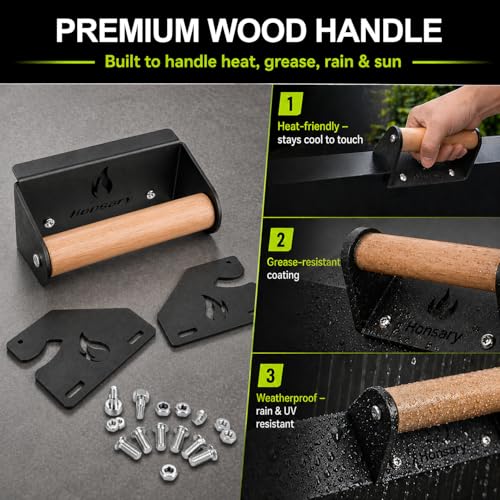 Durable Black Powder-Coated Steel