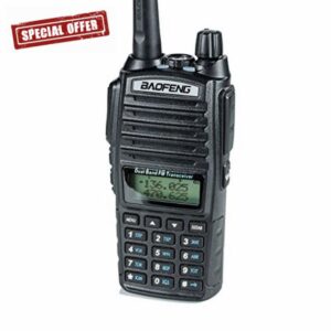 BaoFeng UV-82HP High Power Dual Band Radio: 136-174mhz (VHF) 400-520mhz (UHF) Two-Way Radio