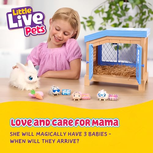Hutch Interactive Animal Playset with 3 Surprise Babies