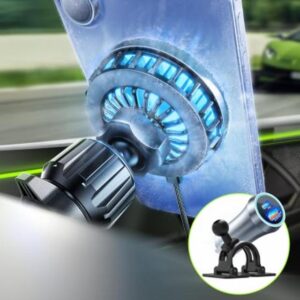 LISEN Qi2.2 25W MagSafe Car Mount Charger [TEC Cooling & Qi2 25W] Magnetic Wireless Car Charger