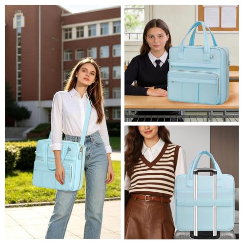 Binder Bag with Multiple Storage Pockets