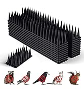 Mole Repellent Solar Powered, 4 Pack Snake & Skunk Repellent for Yard, IP 65 Waterproof Ultrasoni...