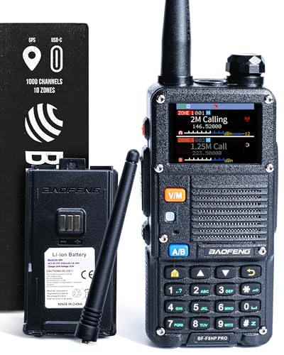 BAOFENG BF-F8HP PRO 10 W Tri-Band Two-Way Radio – UV-5R 7th Gen