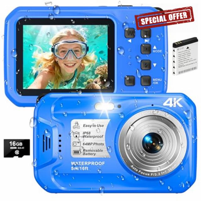 4K Underwater Camera
