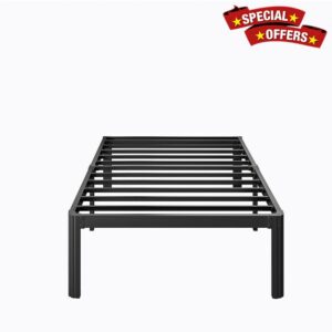 14 Inch High Twin Bed Frame No Box Spring Needed