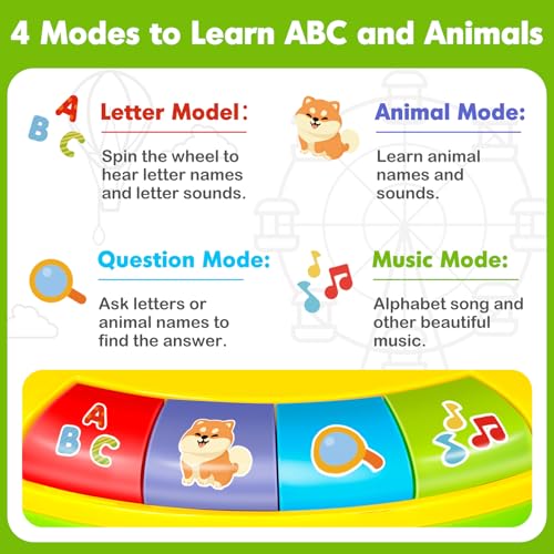 Interactive Games with Light and Animals Sounds
