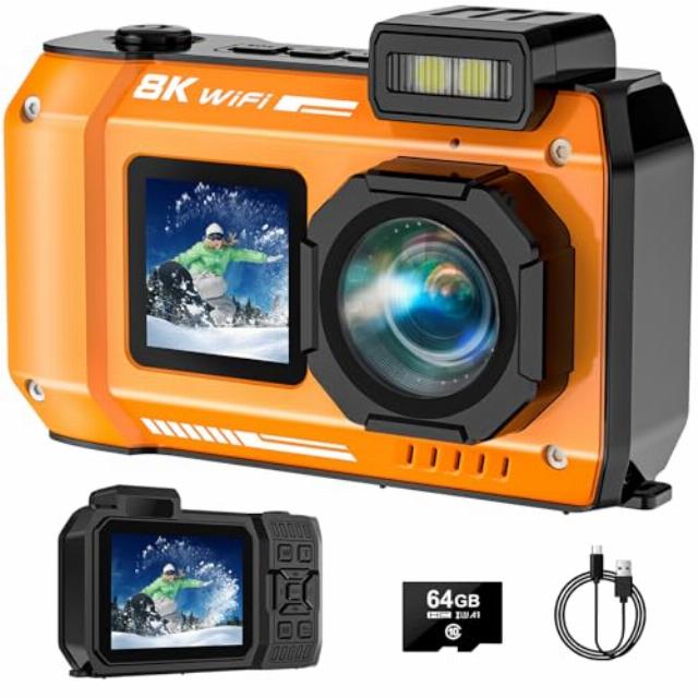 UHD 8K Underwater Camera