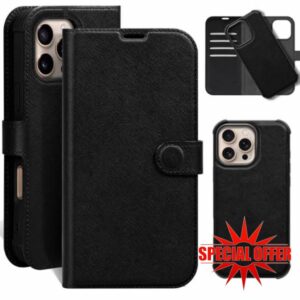 Leather Case Compatible with iPhone 16 Pro Max Wallet 6.9"