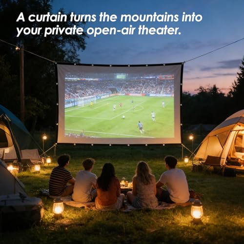 DUYIKJ Outdoor Large Projector Screen