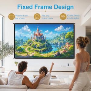 Anti Glare Outdoor Indoor Movie Projector Screen