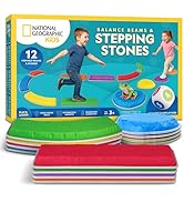 National Geographic Kids Junior Jumbo Marble Run – 35-Piece Ball Drop Toy with Kid-Safe Balls, Bu...
