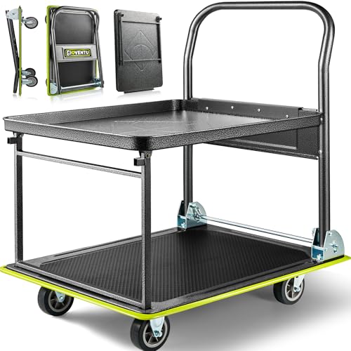 Foldable Platform Hand Truck Made with High-Strength Steel
