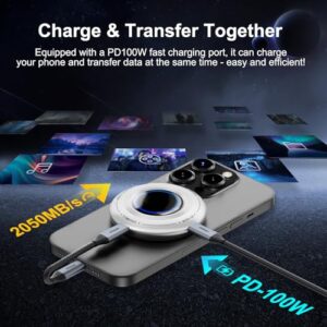 External Solid State Drives with PD-100W and 2050MB/s USB-C 3.2 Gen 2x2