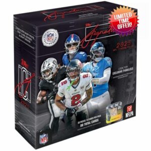 2025 Topps Signature Class Football - Factory Sealed - Mega Box