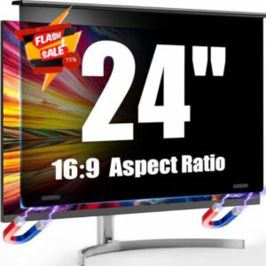 Magnetic 24 Inch Privacy Screen for Monitor