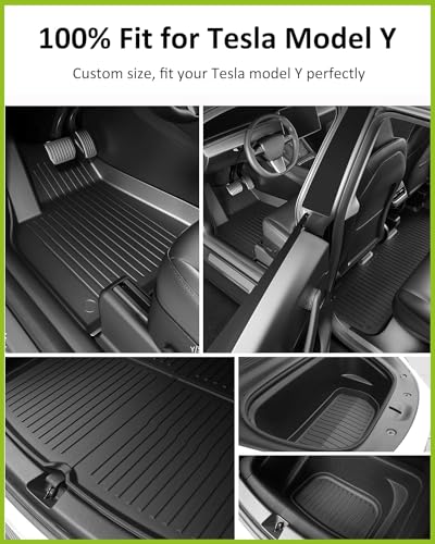 9PCS All Weather Full Set Cargo Liners Accessories