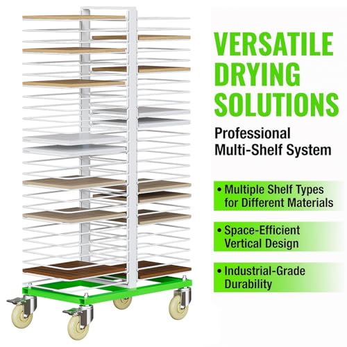 Movable Art Storage Rack for Classroom and Art Studios