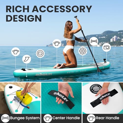 All Around SUP for Beginners with Lightweight Paddle