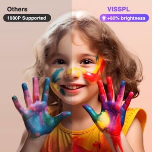 VISSPL FHD 1080P Video Projector