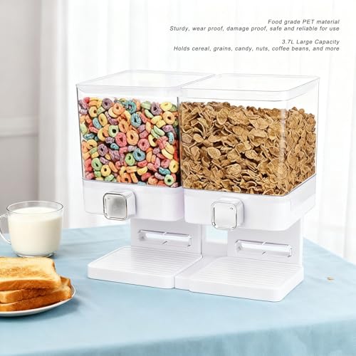 Ideal for Kitchen & Home Pantry (White)