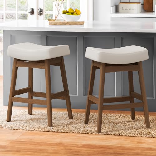 Barstools with Sturdy Wood Legs