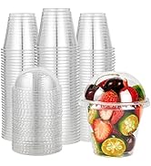 500 Pack 9 oz Disposable Plastic Cups, 9 Ounce Drinking Cups, White Party Cups for Birthday Parti...