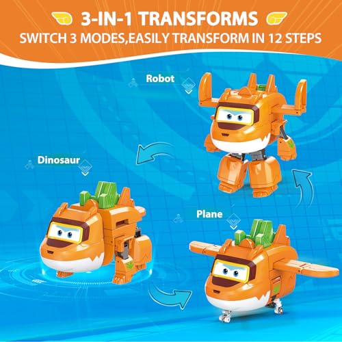 3 in 1 Mode Rescue Bots Toy for Boys Girls