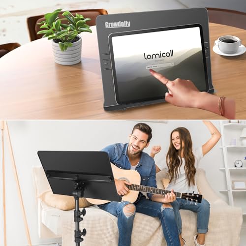 Folding Music Stand Portable Music Stand For Sheet Music 2 Foldable Music Stand Sheet Music Stand With Carrying Bag Matte Frosted Metal Material Sturdy Height Adjustable