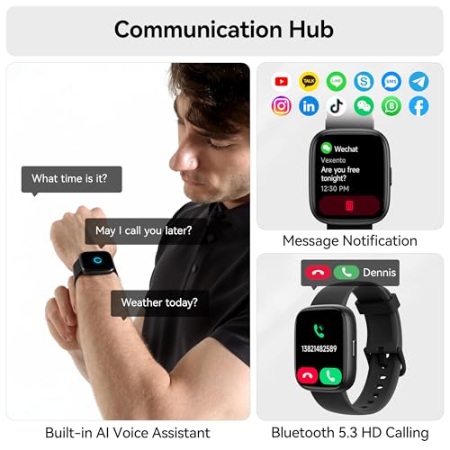 Fitness Watch with Heart Rate/Sleep Monitor