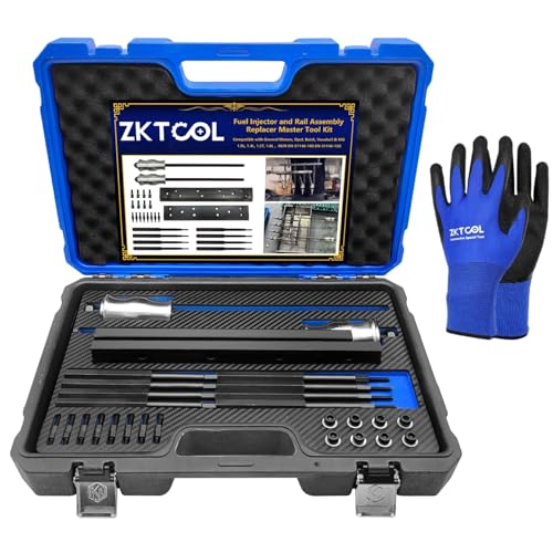 ZKTOOL EN-51146 GM-51146 Fuel Injector and Rail Assembly Replacer Master Tool Kit Compatible with General Motors