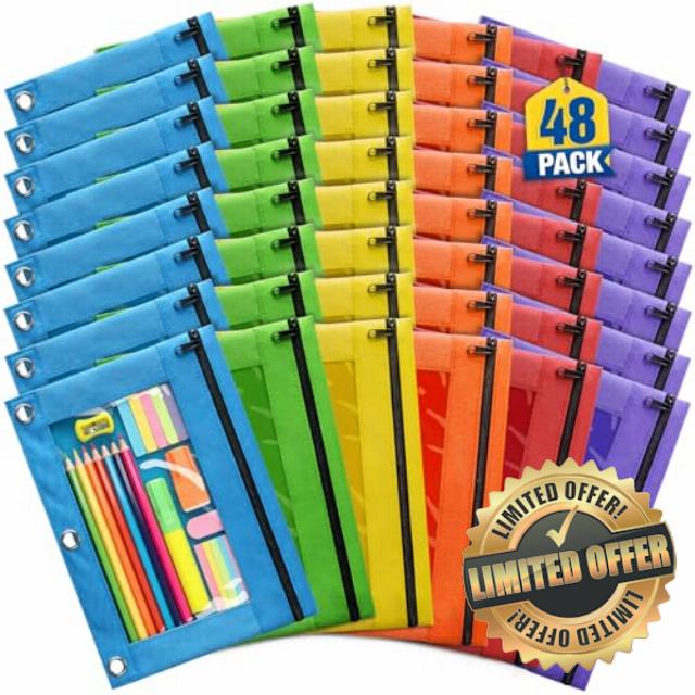Pencil Pouch for 3 Ring Binder