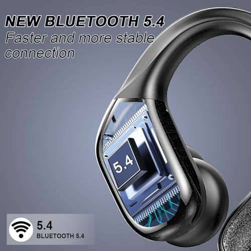 Sport Bluetooth 5.4 Headphones 2026 New Bluetooth Earbuds with 75Hrs Stereo