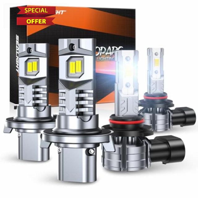 SEALIGHT S2S H13 H10 Fog Light Bulbs LED Combo for Pickups