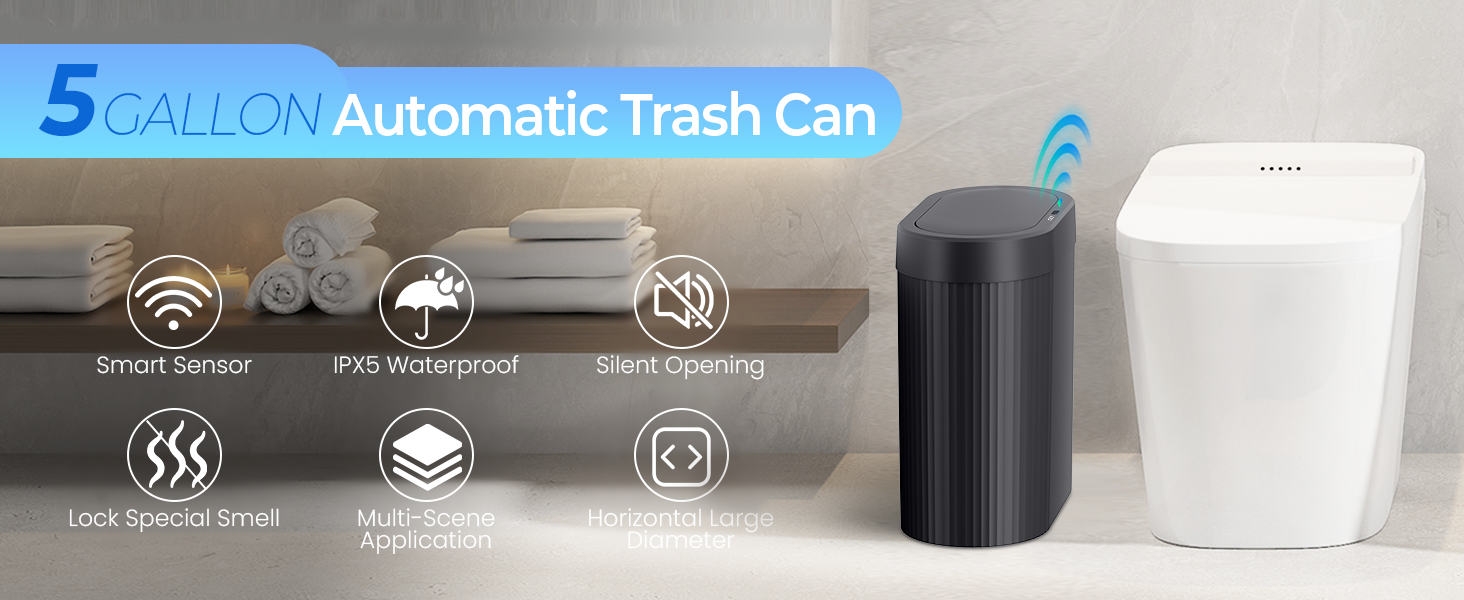 bathroom trash can