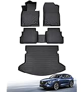 CreekT All Weather Floor mats & Trunk mat for Hyundai Tucson 2022 2023 2024 2025(Not for PHEV).Ru...