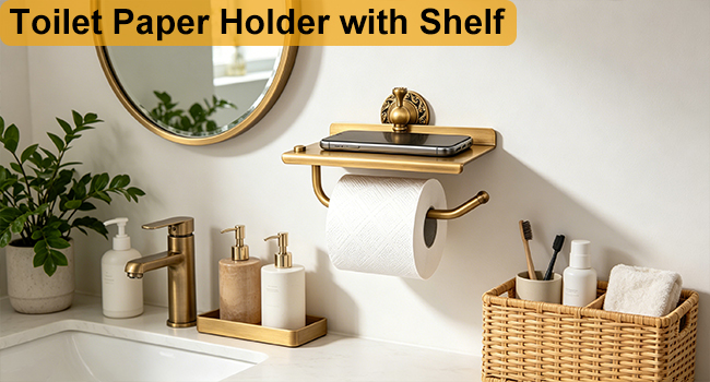 Brass Oval Towel Ring
