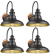 Dusk to Dawn Sensor Outdoor Barn Light Fixture Outdoor Wall Sconce Farmhouse Wall Mount Lights Ex...