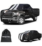 Nissan Frontier Truck Cover Custom Fit 2020-2026 Crew/King Cab Short Bed(5'-6') with Door Zipper,...