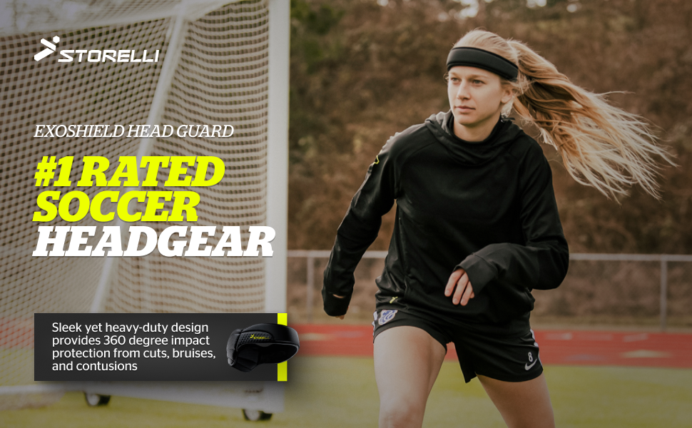 ExoShield Head Guard, Military-Grade Head Protection, Official Headgear of US Club Soccer