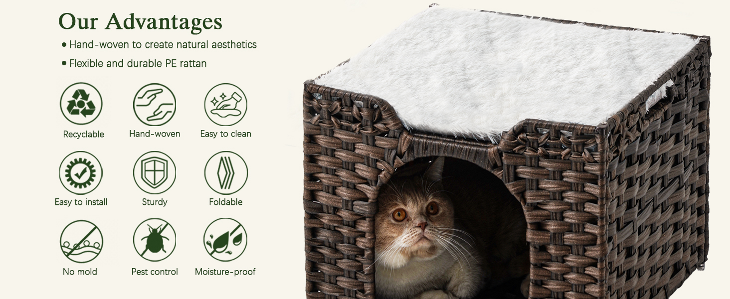Cat Beds for Indoor Cats Cat Bed Cave