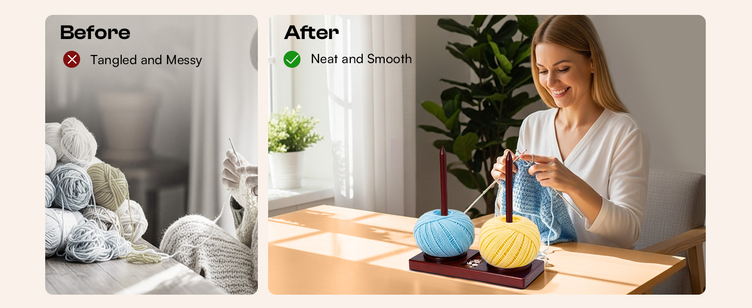 yarn cake holder