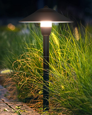 SUNVIE Low Voltage Pathway Lights with Connectors IP65 Waterproof, 12 Pack