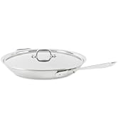 All-Clad D5 5-Ply Brushed Stainless Steel Sauteuse with lid and Strain & Splatter Guard, 4-Quart,...
