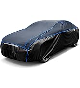 JOYTUTUS Hail Protector Car Cover for SUV (192-201 inch), Thick EVA Padded Anti-Hail Cover, Water...