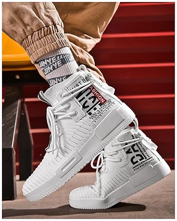 Mens High Top Sneaker Shoes