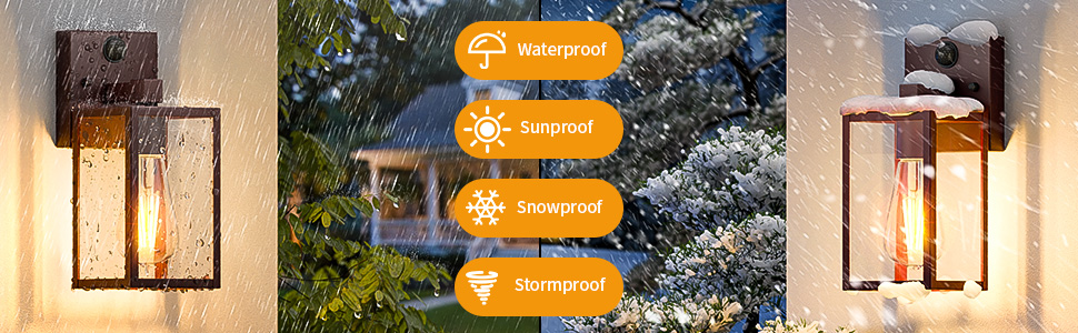 motion sensor outdoor light