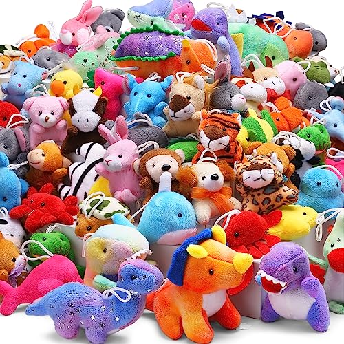 72 Pack Mini Stuffed Animal