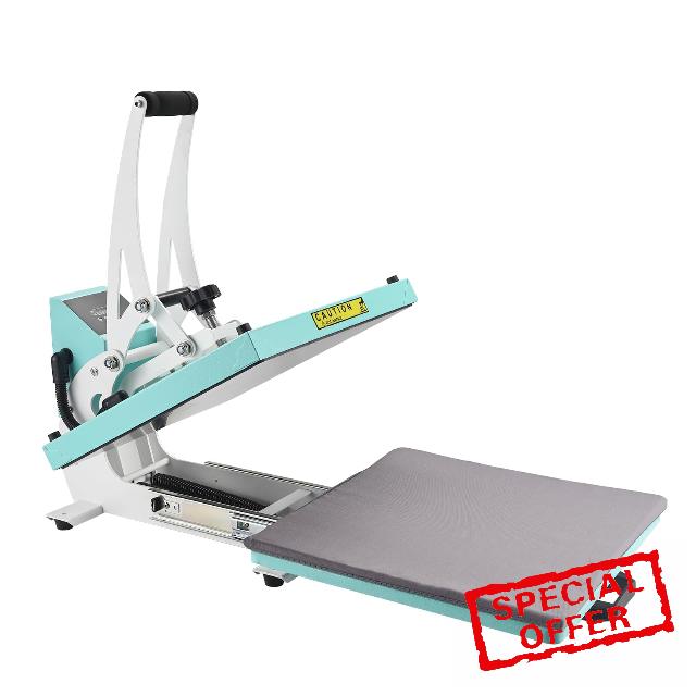 ColorSub 15x15 Heat Press for T-Shirt with Slide Out Drawer
